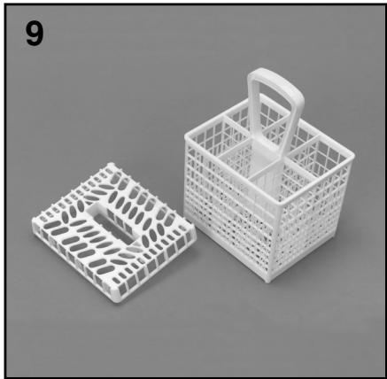 ROSIERES RLI2D62X - Panier a couverts (fig. 9) - 1
