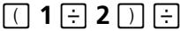 TEXAS INSTRUMENTS TI-NSPIRE CX II-T - Utilisation des parenthèses (suite) - 1