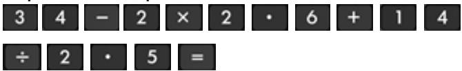 HP F2239AA DE BUREAU EASYCALC100 - Solution pas à pas : - 1