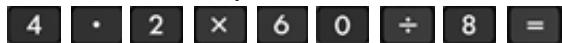 HP F2239AA DE BUREAU EASYCALC100 - Question n°2 : - 1