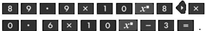 HP F2239AA DE BUREAU EASYCALC100 - Solution pas à pas : - 1