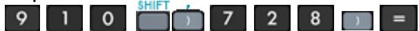 HP F2239AA DE BUREAU EASYCALC100 - Solution pas à pas : - 2