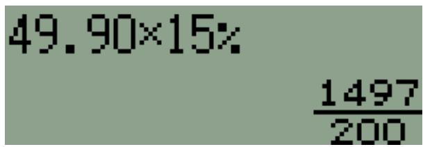 HP F2239AA DE BUREAU EASYCALC100 - Captures d'écran : - 1
