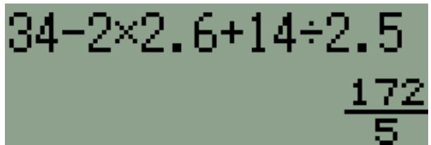 HP F2239AA DE BUREAU EASYCALC100 - Solution pas à pas : - 3