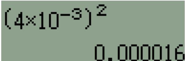 HP QUICKCALC - Question n°3 : - 7