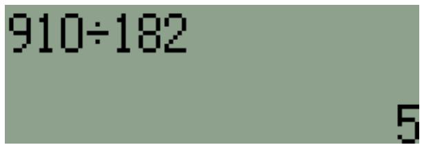HP QUICKCALC - Solution pas à pas : - 6