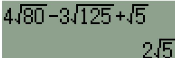 HP QUICKCALC - Captures d'écran : - 1