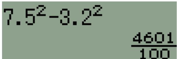 HP QUICKCALC - Captures d'écran : - 3