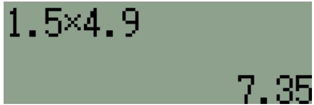 HP QUICKCALC - Captures d'écran : - 2