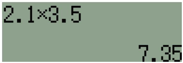 HP QUICKCALC - Captures d'écran : - 1