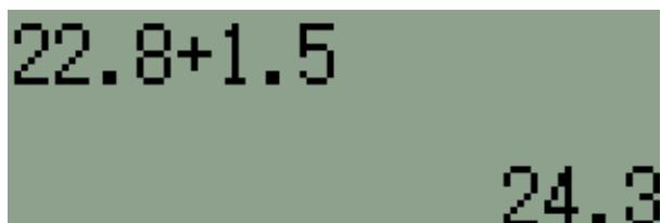 HP QUICKCALC - Captures d'écran : - 3