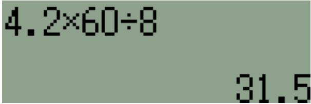 HP QUICKCALC - Question n°3 : - 2