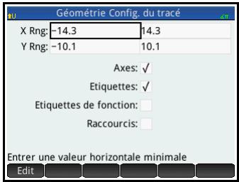 HP F2221AA OFFICECALC200 DE BUREAU SOLAIRE - Vue Configuration du tracé - 1
