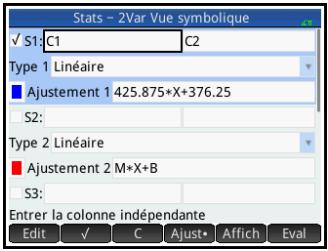 HP F2221AA OFFICECALC200 DE BUREAU SOLAIRE - Affichage de l'equation - 2