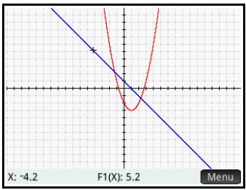 HP F2221AA OFFICECALC200 DE BUREAU SOLAIRE - Trace d'un graphique - 2