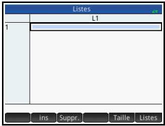 HP F2221AA OFFICECALC200 DE BUREAU SOLAIRE - Creation d'une liste dans le catalogue de listes - 3