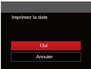 Imprimez la date Oui Annuler