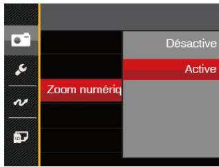 Désactive Active Zoom numériq