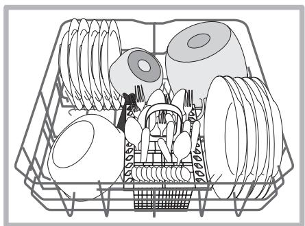 HOTPOINT LDF12314B - Panier inférieur - 1