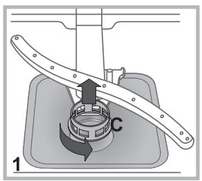HOTPOINT LDF12314B - Čištění filtrů - 1