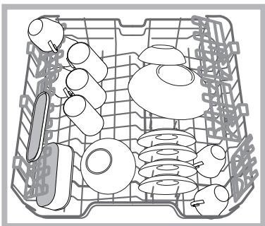 HOTPOINT LDF12314B - Panier supérieur - 1