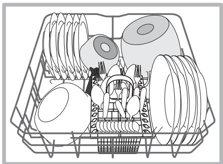 HOTPOINT LDF12314B - Spodní koš - 1