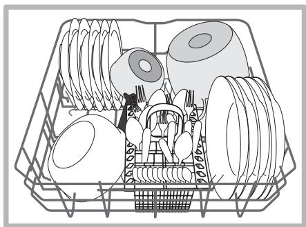 HOTPOINT LDF12314B - Lower rack - 1