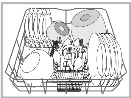 HOTPOINT HIO3C22CW - Geschirrspüler-Unterkorb - 1