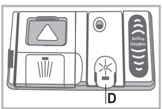 HOTPOINT HIO3C22CW - Cargar el abrillantador - 1