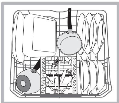 HOTPOINT HIO3C22CW - Panier inférieur - 2