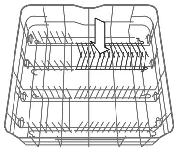 HOTPOINT LL69X - Panier inférieur - 2