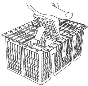 HOTPOINT LL69X - Panier à couvert - 1