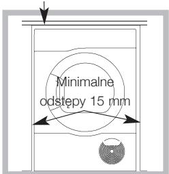 HOTPOINT ALE60V - Gdzie umieścić suszarkę - 1