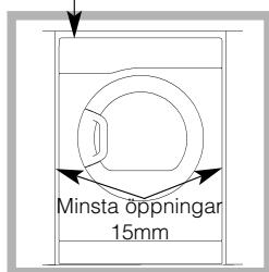 HOTPOINT TCD87B6K - Torktumlarens placering - 1