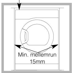 HOTPOINT FTVF85CPSK - Placering af tørretumbleren - 1