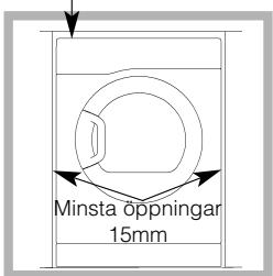 HOTPOINT FTVF85CPSK - Torktumlarens placering - 1