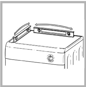 HOTPOINT FTVF85CPSK - Kuivaajan asettaminen vaakasuoraan - 1