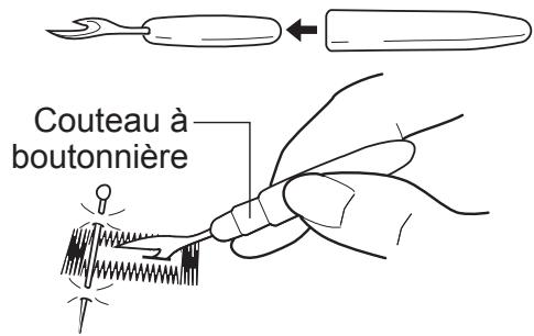 Couteau à boutonnière