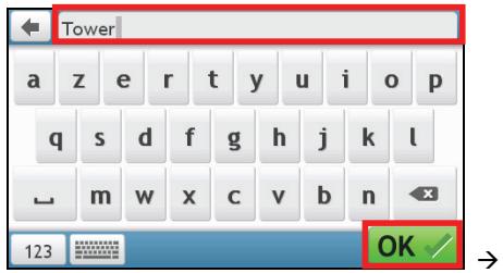 NAVMAN N20 - Comment rechercher un CI par mot-clé ? - 3