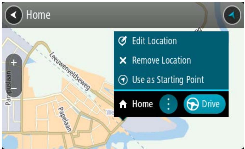 TOMTOM GO 620 EUROPE - Modifier votre domicile à l'aide de mes destinations - 1