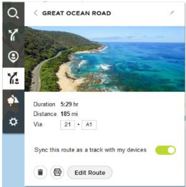 TOMTOM GO 620 EUROPE - Envoyer un parcours à votre tomtom rider à partir de la collection road trips - 3