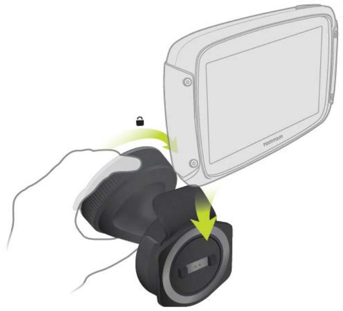 TOMTOM GO 620 EUROPE - Installer dans votre voiture - 1