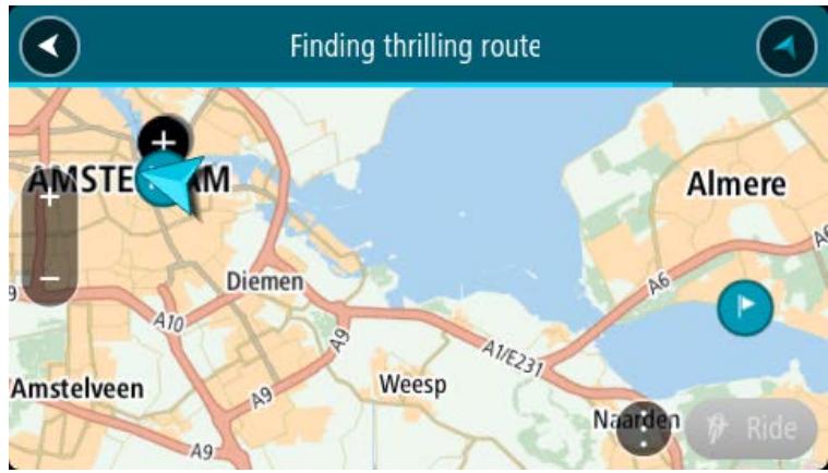 TOMTOM GO 620 EUROPE - Prendre un parcours à sensations avec des arrêts - 3