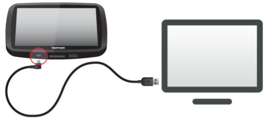 TOMTOM RIDER 42 CE MOTO - Configurer mydrive connect - 1