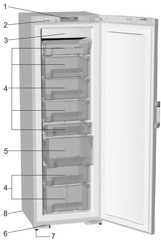 GORENJE FN6191CW - Congélateur à FROID ventilé (NO FROST) - 1