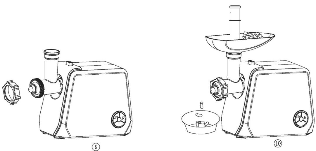 BRANDT BLE250 - c) Using the Kebbe (Meatball) Accessory - 1