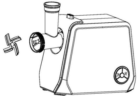 BRANDT BLE250 - a) Utilización de la picadora de carne - 5