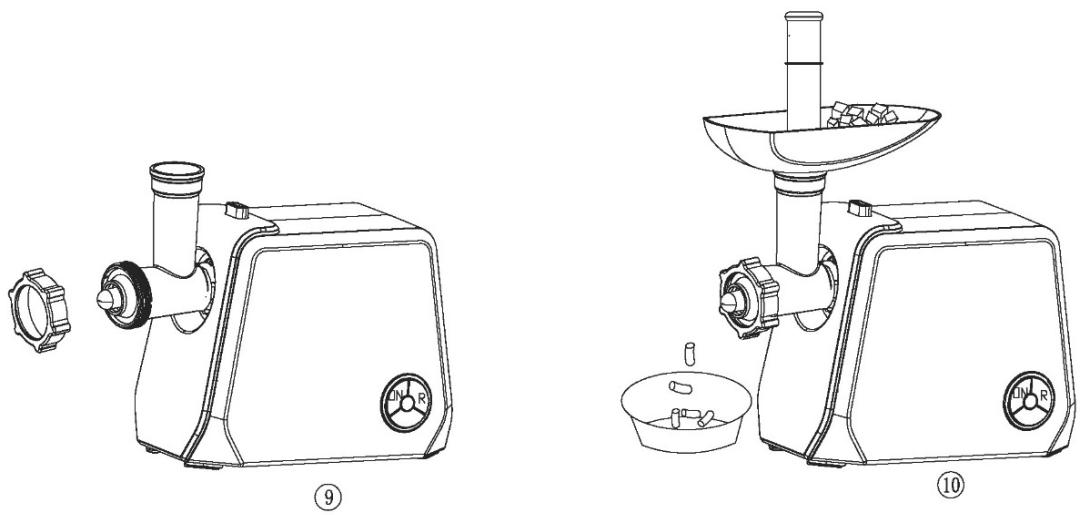 BRANDT BLE250 - c) Utilisation de l'accessoire à kebbé - 1