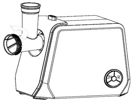BRANDT BLE250 - a) Utilisation du hachoir à viande - 3