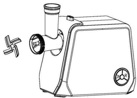 BRANDT BLE250 - a) Utilisation du hachoir à viande - 5